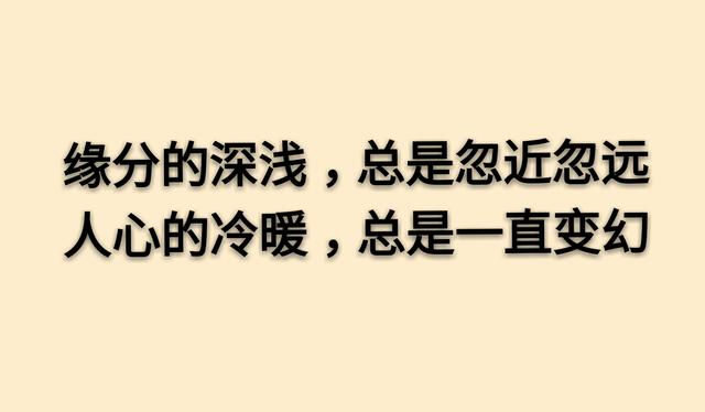 情与情之间，全凭一寸真