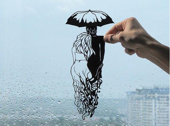 好的爱情是你通过一个人看到整个世界