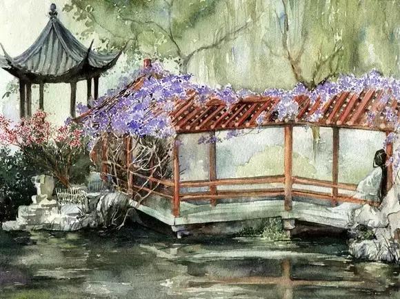 剪一段思念，静谧在心湖