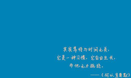 那些好评如潮的经典台词语录