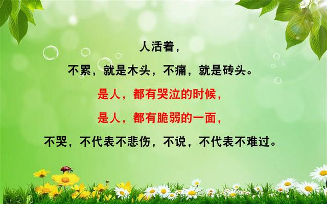 天无一月雨，人无一世穷；山无四季青，命无一辈苦（写得真好）