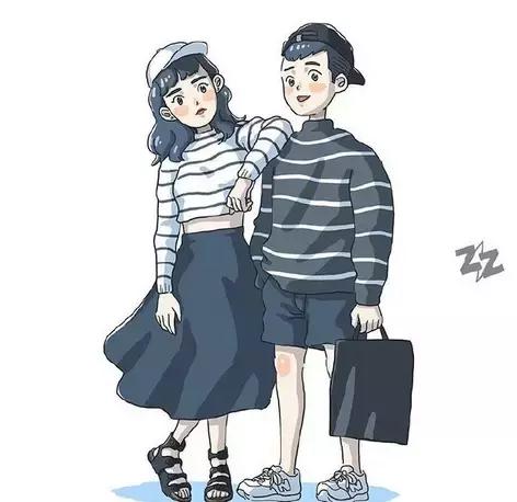 超级火爆的经典爱情语录，带漫画配图