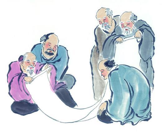 处世让一步为高，待人宽一分是福