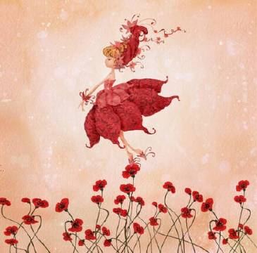 看一程寂寥黄昏，别一场芳华落尽