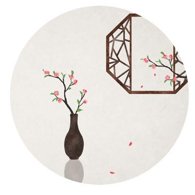 人生，纵有烦恼无数，不如一笑