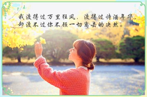 唯美哲理的人生感悟短语